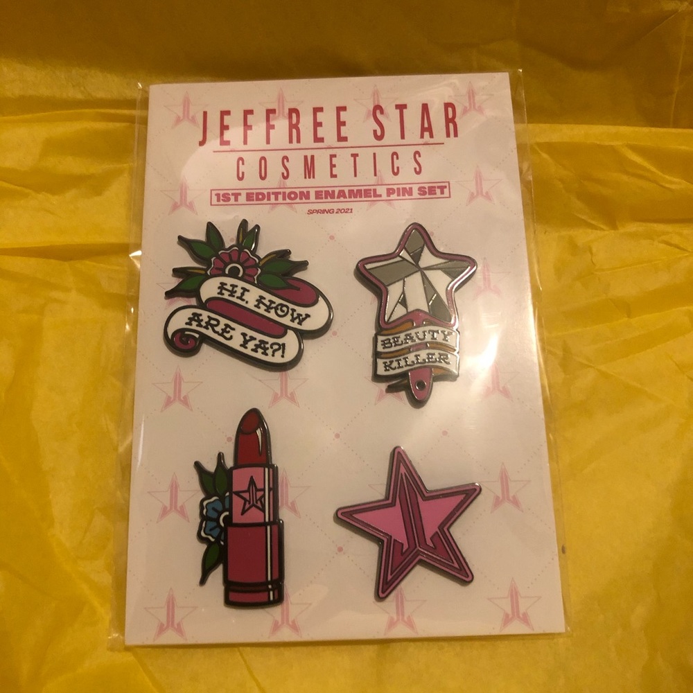 NEW Jeffree Star limited edition pins